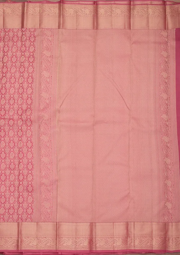 Onion_Pink_Silk_Checks_Saree_With_Matching_Blouse_Piece