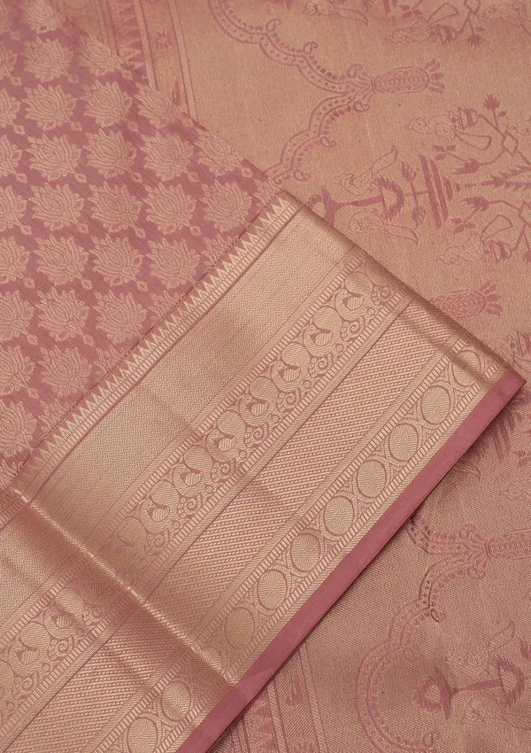 Mauve_Silk_Jaal_Saree_With_Matching_Blouse_Piece