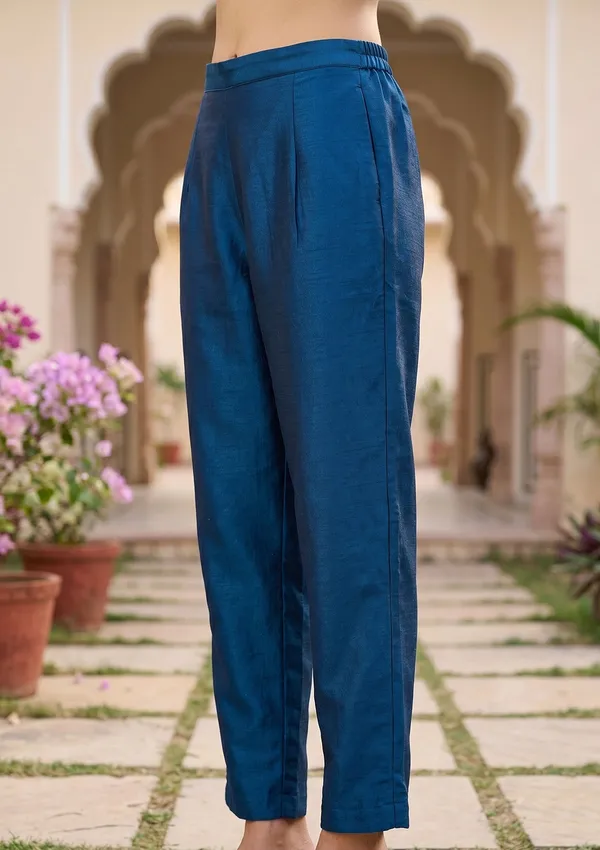 Blue_Soft_Raw_Silk_Threadwork_Straight_Kurta_With_Pant_Regular_And_Dupatta