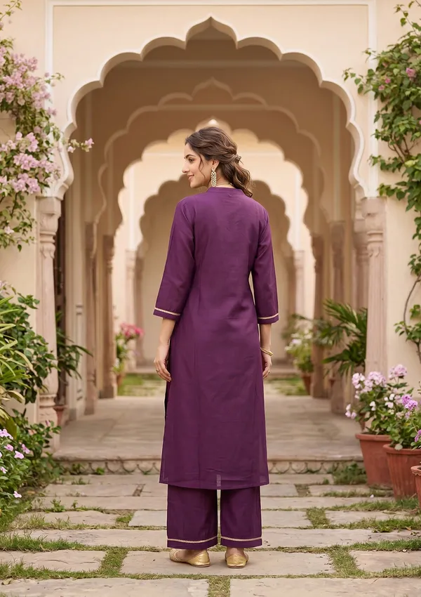 Purple_Art_Silk_Cording_Straight_Kurta_With_Pant_Regular_And_Dupatta