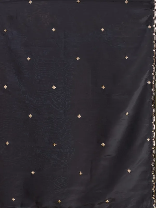 Cream_Semi_Crepe_Gold_Zariwork_Straight_Kurta_With_Pant_Regular_And_Dupatta