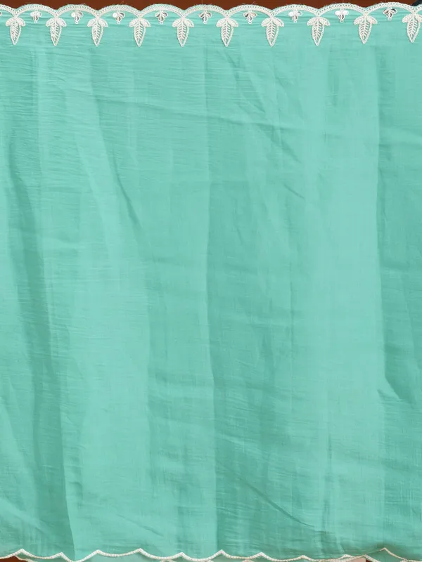 Sea_Green_Soft_Raw_Silk_Threadwork_Straight_Kurta_With_Regular_Pant_And_Dupatta