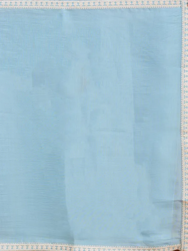 Sky_Blue_Chanderi_Threadwork_Straight_Kurta_With_Pant_Regular_And_Dupatta