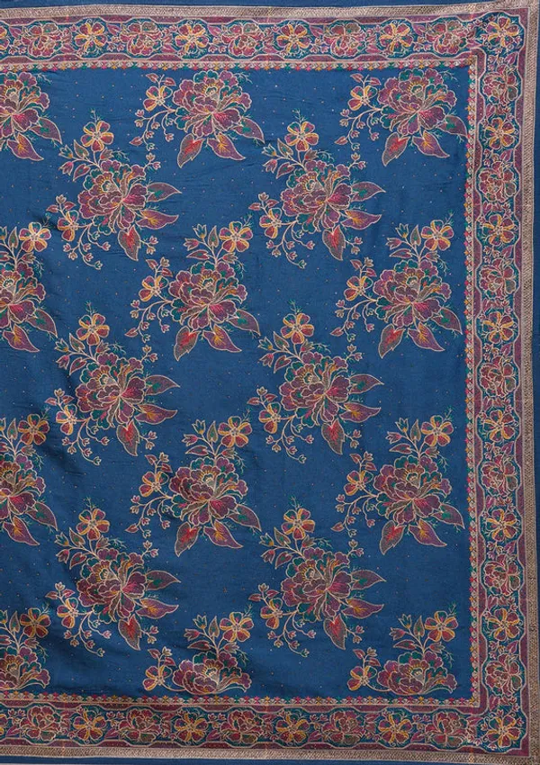 Navy_Blue_Threadwork_Tissue_Saree