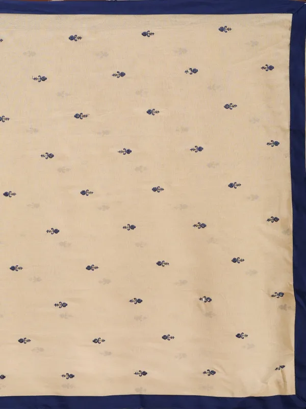Navy_Blue_Art_Silk_Threadwork_A_Line_Kurta_With_Pant_Regular_And_Dupatta