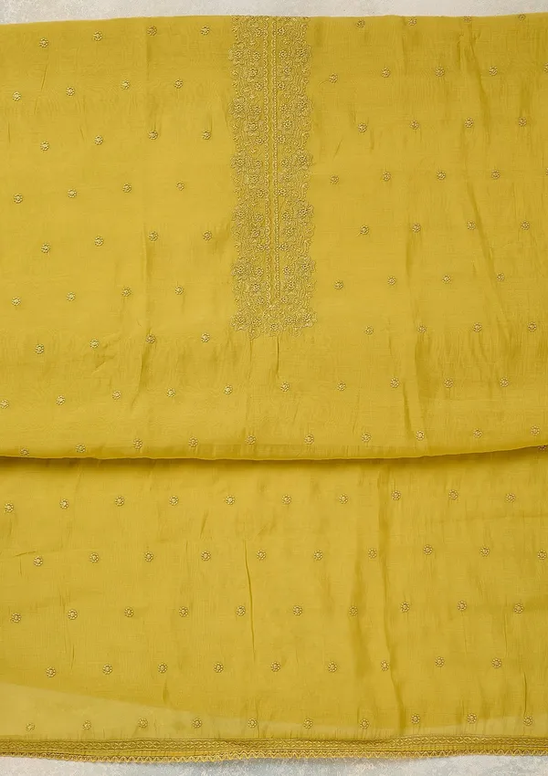Lime_Green_Semi_Crepe_Threadwork_Unstitched_Dress_Material_With_Matching_Bottom_And_Dupatta