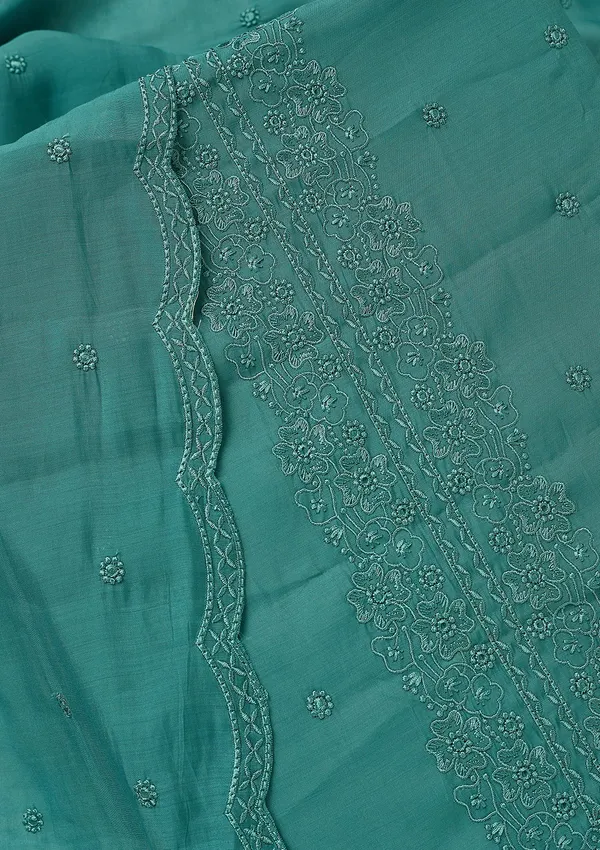 Blue_Semi_Crepe_Threadwork_Unstitched_Dress_Material_With_Matching_Bottom_And_Dupatta