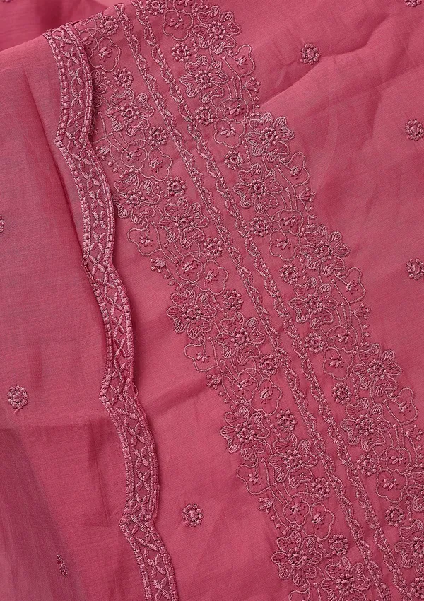 Pink_Semi_Crepe_Threadwork_Unstitched_Dress_Material_With_Matching_Bottom_And_Dupatta