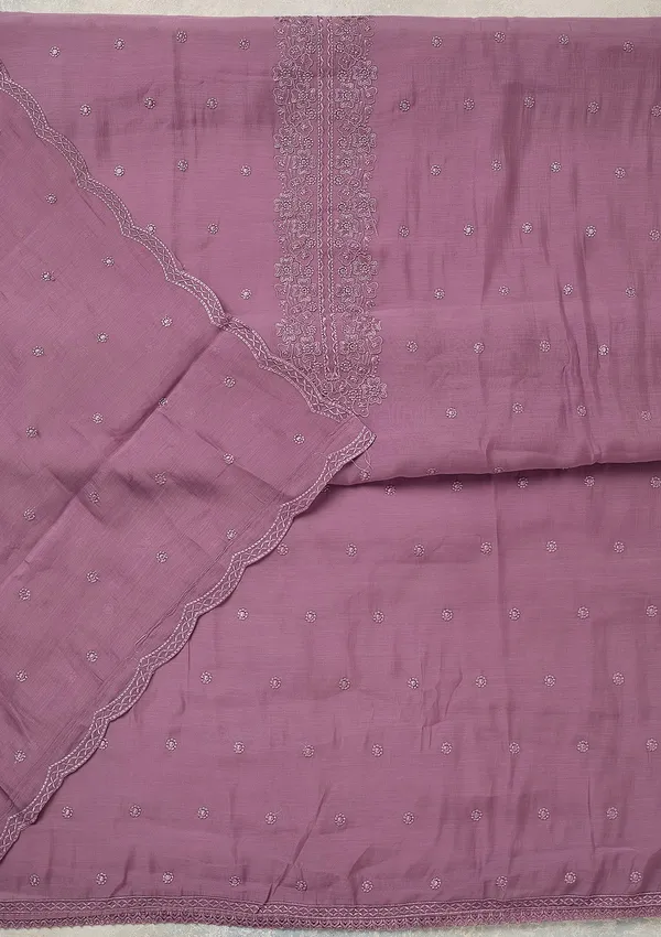 Lavender_Semi_Crepe_Threadwork_Unstitched_Dress_Material_With_Matching_Bottom_And_Dupatta