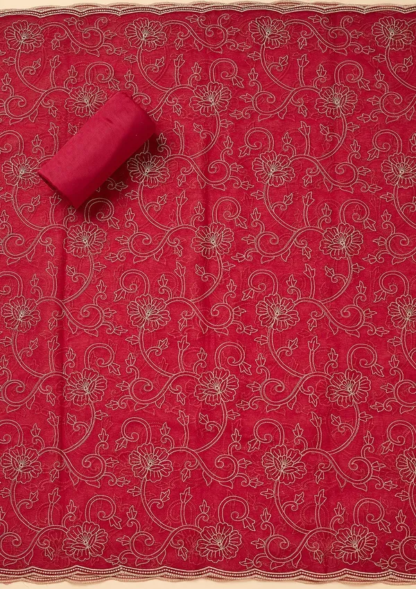 Rani_Pink_Shimmer_Threadwork_Unstitched_Dress_Material_With_Matching_Bottom_And_Dupatta