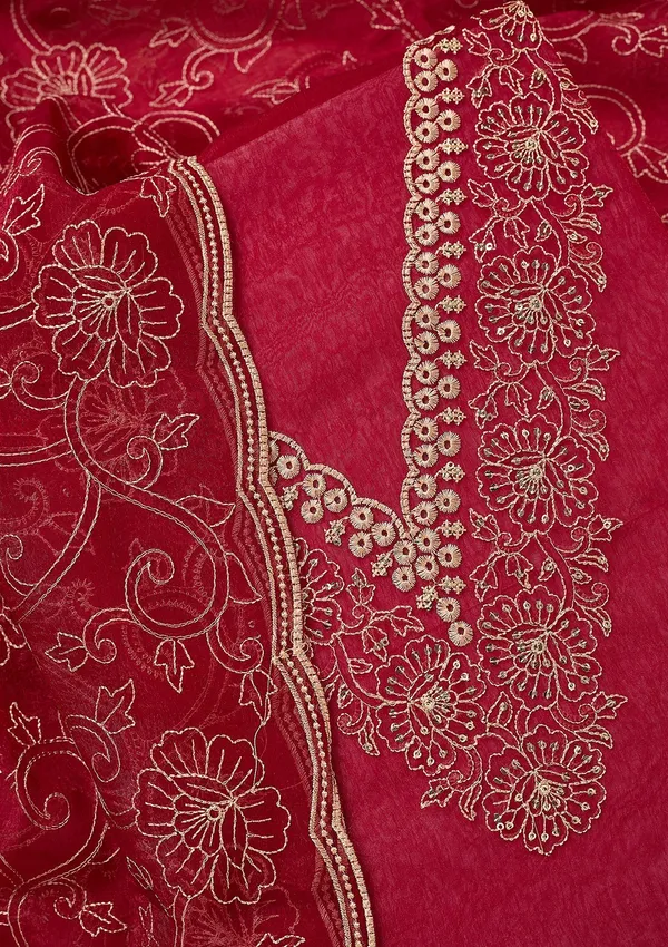 Rani_Pink_Shimmer_Threadwork_Unstitched_Dress_Material_With_Matching_Bottom_And_Dupatta
