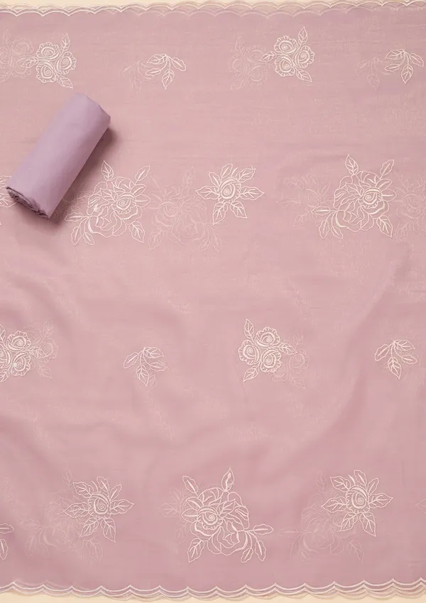 Lavender_Tissue_Threadwork_Unstitched_Dress_Material_With_Matching_Bottom_And_Dupatta