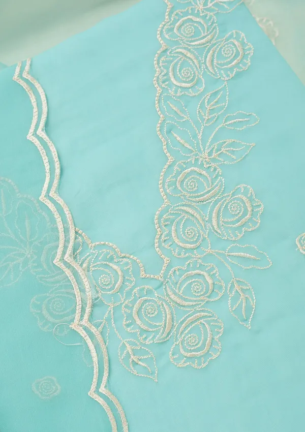 Sky_Blue_Tissue_Threadwork_Unstitched_Dress_Material_With_Matching_Bottom_And_Dupatta