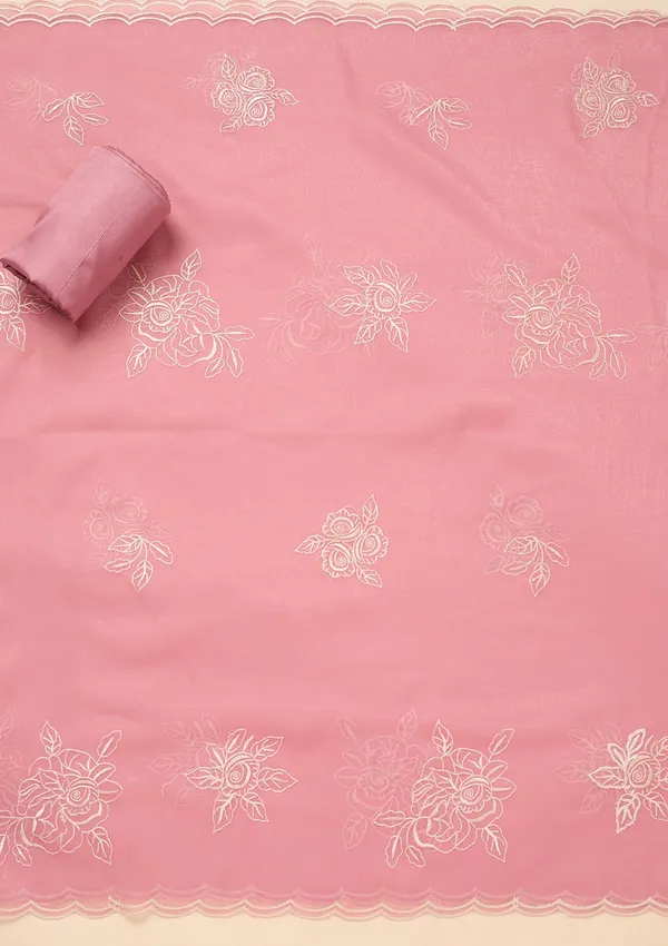 Baby_Pink_Tissue_Threadwork_Unstitched_Dress_Material_With_Matching_Bottom_And_Dupatta
