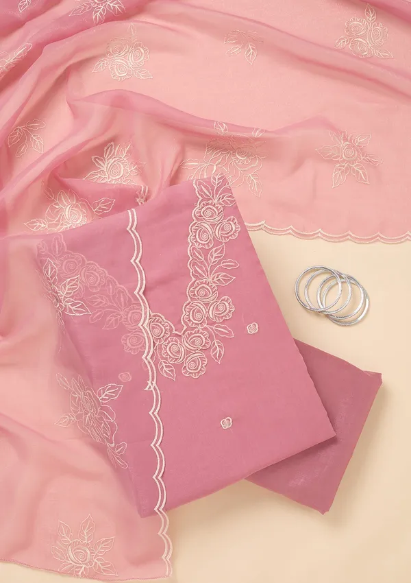 Baby_Pink_Tissue_Threadwork_Unstitched_Dress_Material_With_Matching_Bottom_And_Dupatta