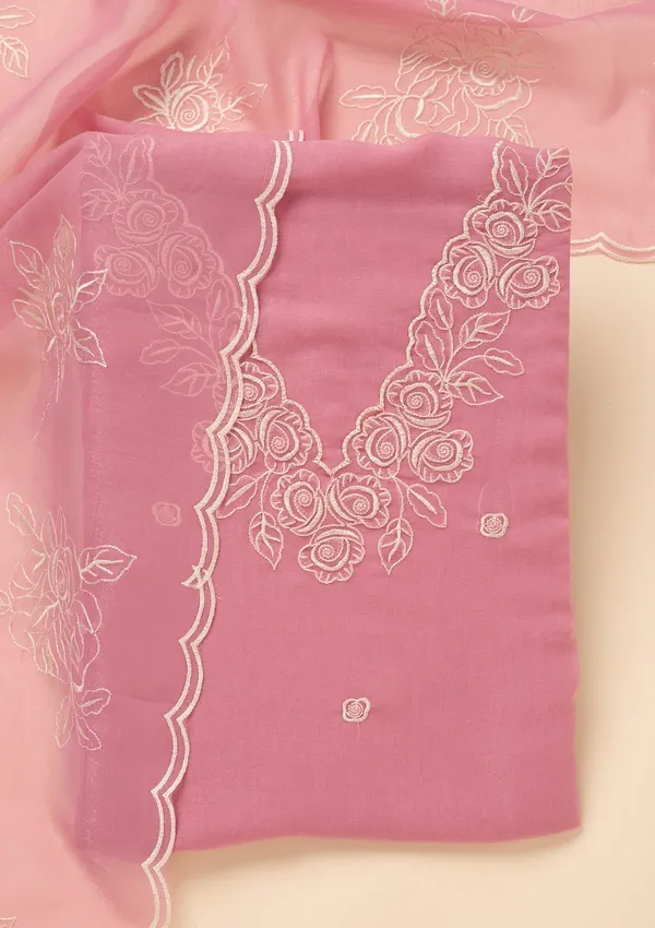 Baby_Pink_Tissue_Threadwork_Unstitched_Dress_Material_With_Matching_Bottom_And_Dupatta