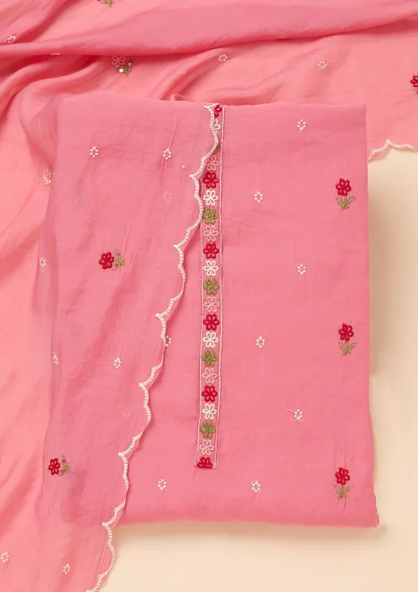 Pink_Chanderi_Threadwork_Unstitched_Dress_Material_With_Matching_Bottom_And_Dupatta