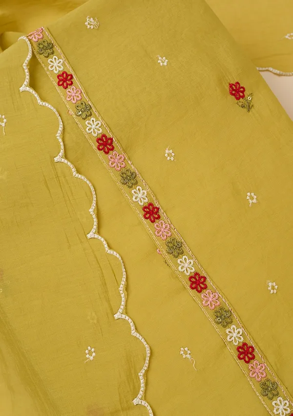 Lemon_Yellow_Chanderi_Threadwork_Unstitched_Dress_Material_With_Matching_Bottom_And_Dupatta