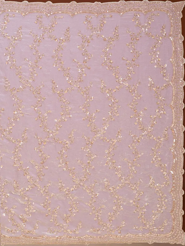Lavender_Tissue_Sequins_Saree_With_Matching_Blouse_Piece