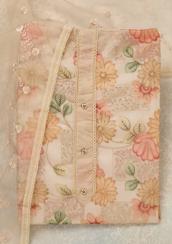 Off_White_Zariwork_Gold_Organza_Unstitched_Salwar_Suit