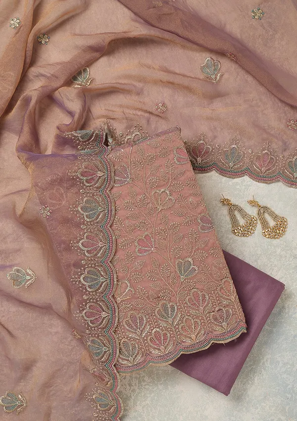 Lavender_Zardozi_Gold_Shimmer_Unstitched_Salwar_Suit