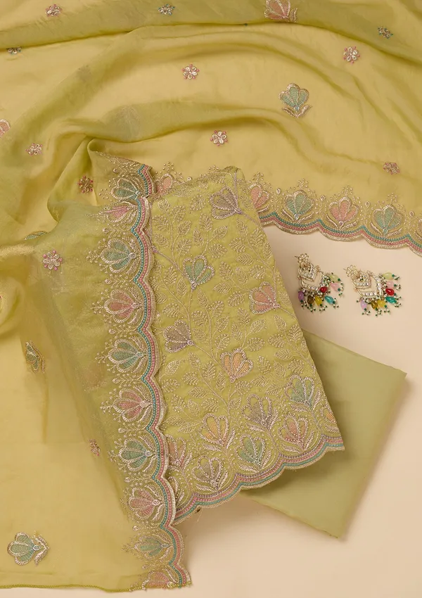 Pista_Green_Zardozi_Gold_Shimmer_Unstitched_Salwar_Suit