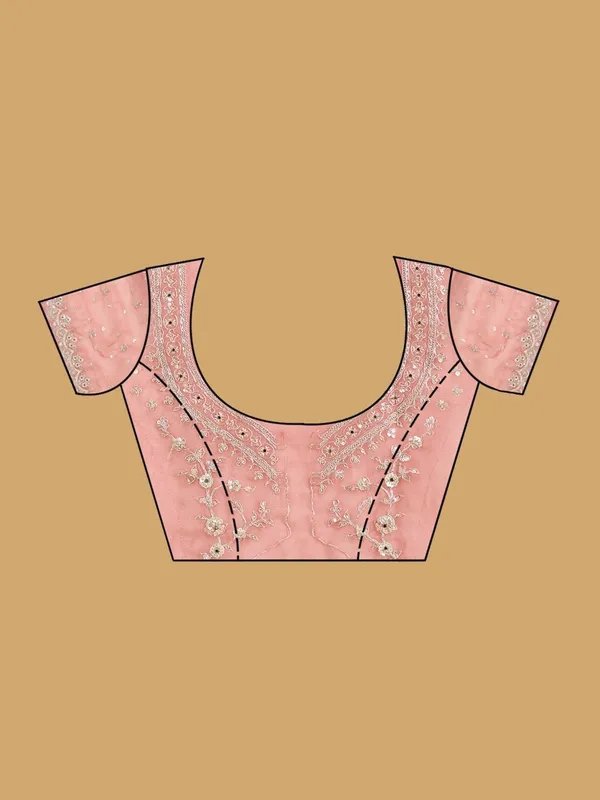 Onion_Pink_Sequins_Tissue_Saree