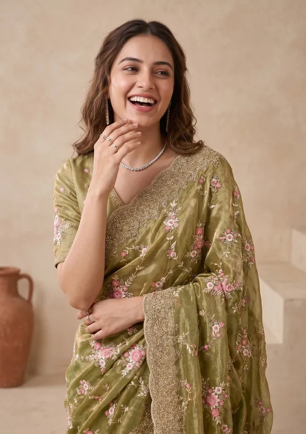 Pista_Green_Threadwork_Tissue_Saree