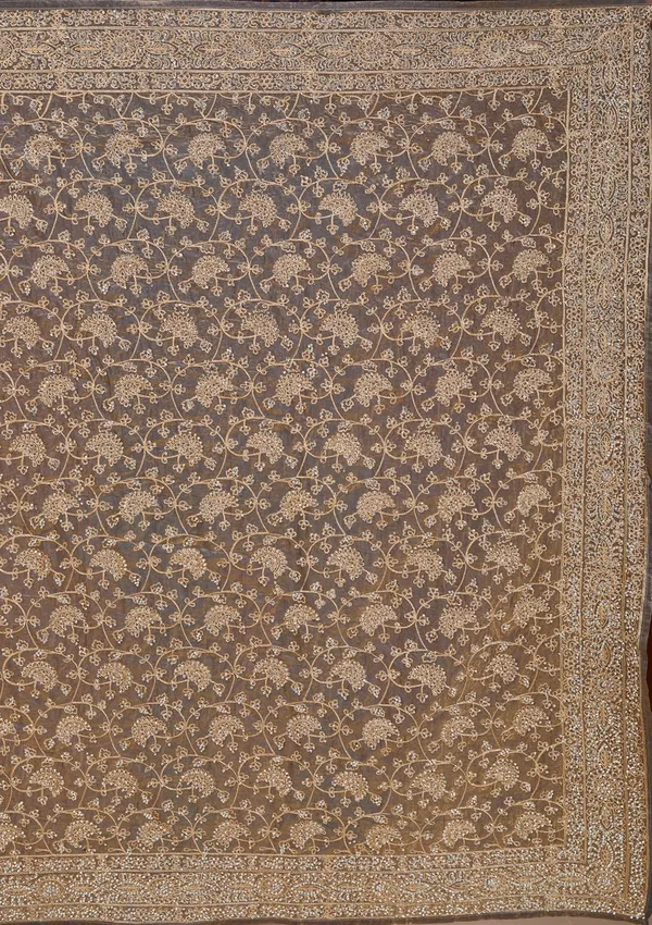 Grey_Zariwork_Gold_Tissue_Saree