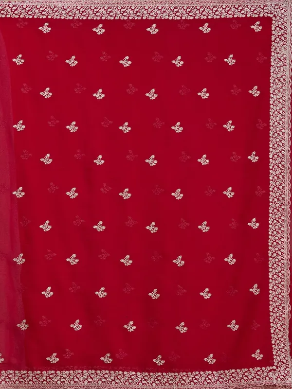 Rani_Pink_Zariwork_Gold_Georgette_Saree
