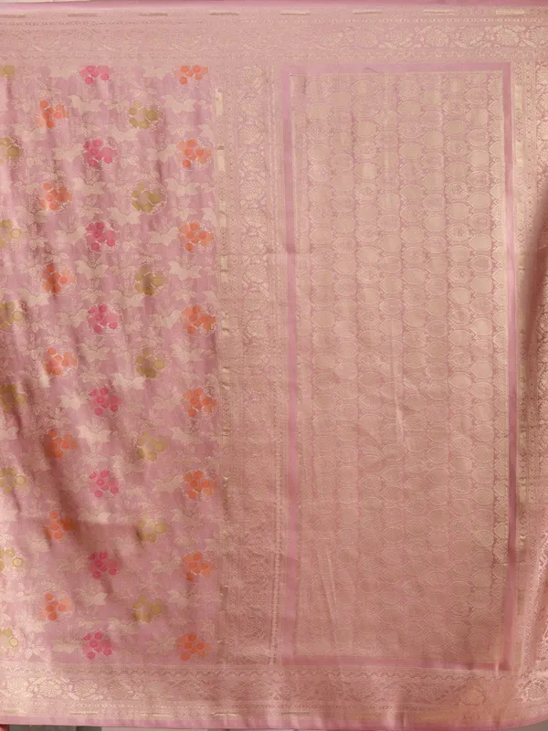 Onion_Pink_Banarasi_Art_Silk_Saree