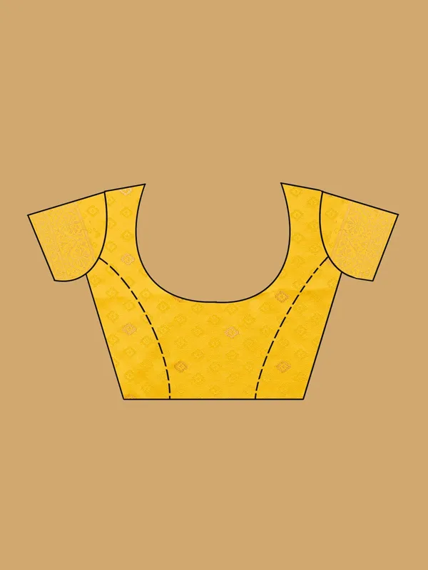 Yellow_Patola_Art_Silk_Saree