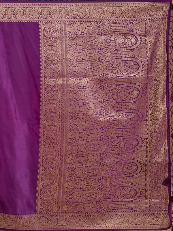Purple_Banarasi_Art_Silk_Saree