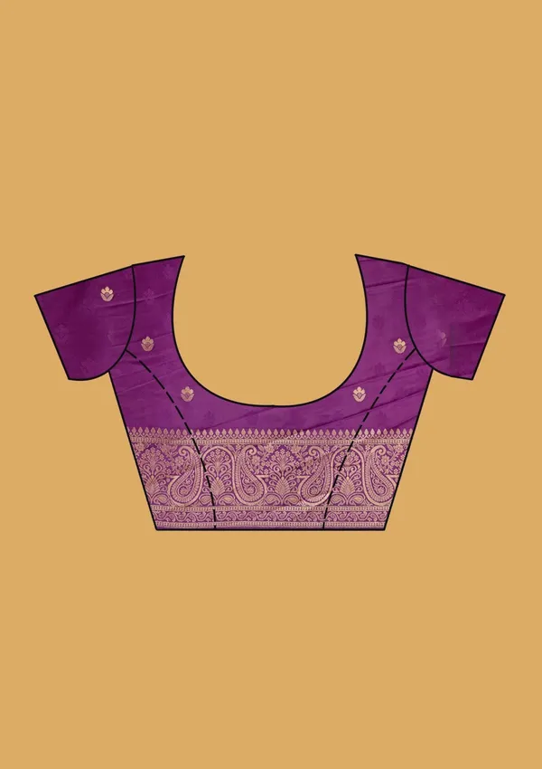 Purple_Banarasi_Art_Silk_Saree