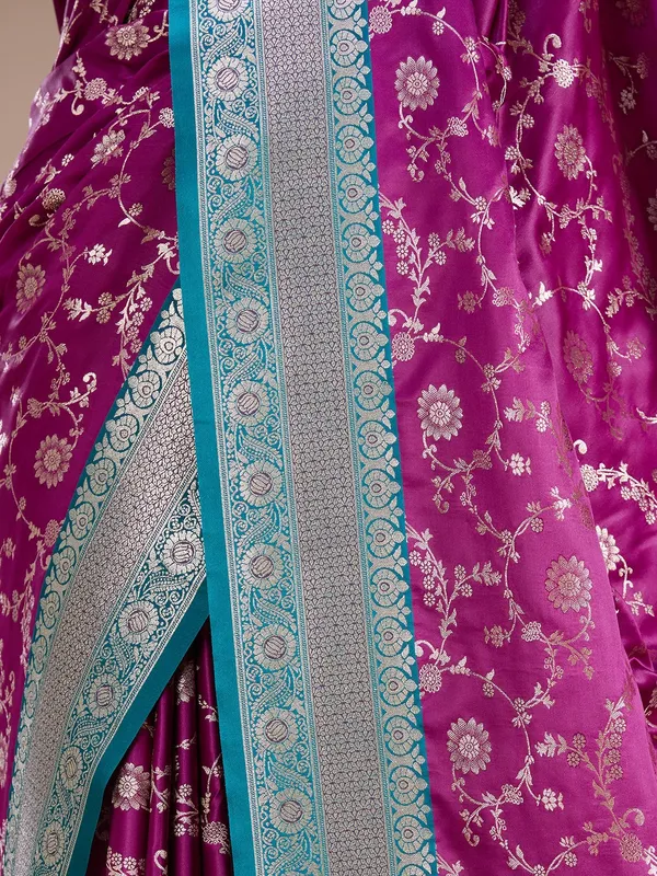 Purple_Banarasi_Art_Silk_Saree