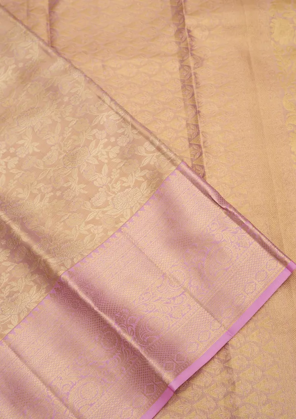 Lavender_Dharmavaram_Pure_Silk_Saree