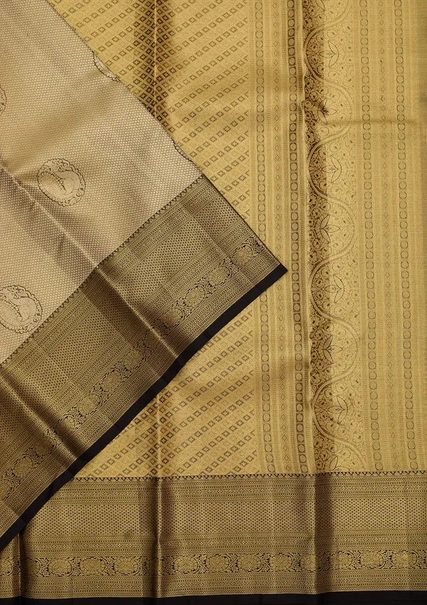 Gold_Dharmavaram_Tissue_Silk_Saree