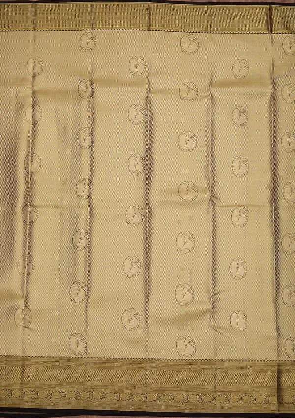 Gold_Dharmavaram_Tissue_Silk_Saree