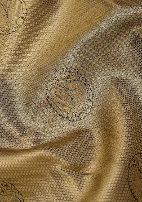 Gold_Dharmavaram_Tissue_Silk_Saree