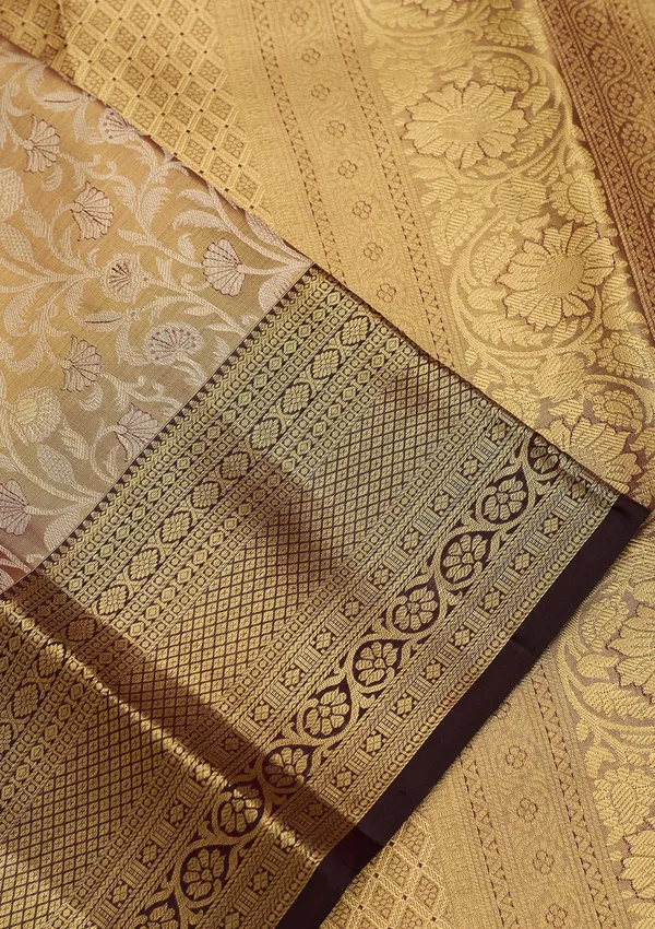Gold_Dharmavaram_Tissue_Silk_Saree