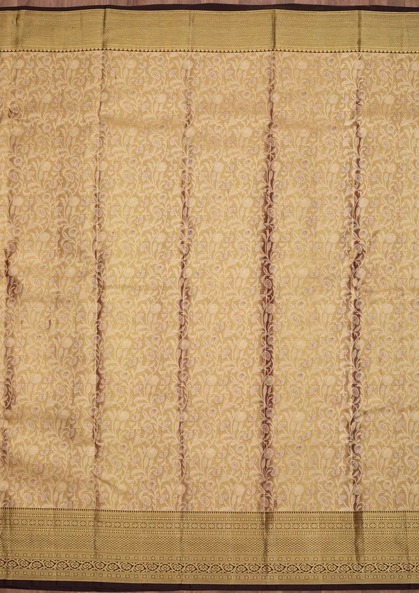 Gold_Dharmavaram_Tissue_Silk_Saree