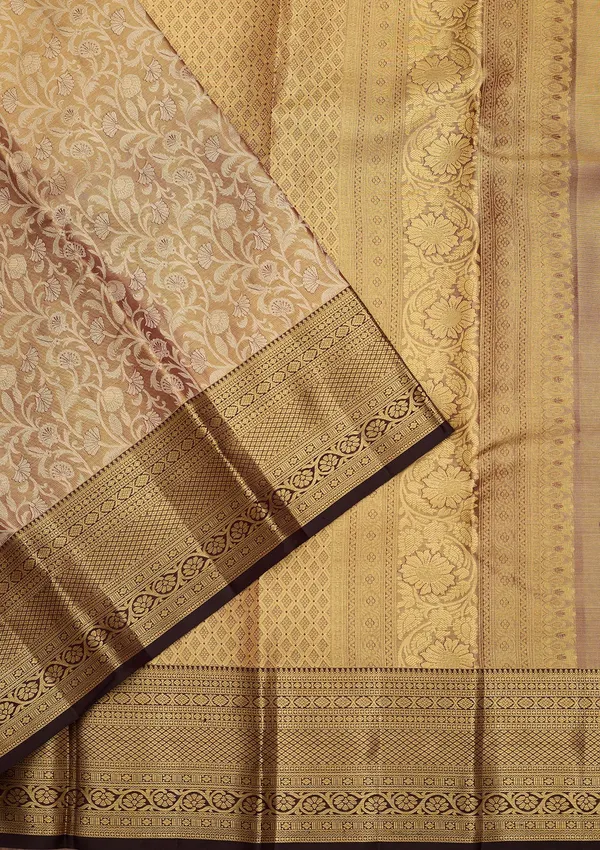 Gold_Dharmavaram_Tissue_Silk_Saree