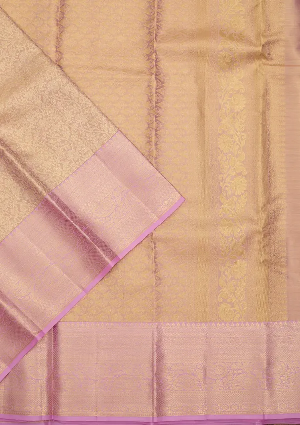 Lavender_Dharmavaram_Tissue_Silk_Saree