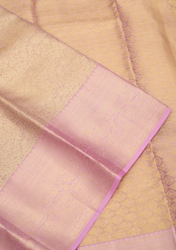 Lavender_Dharmavaram_Tissue_Silk_Saree