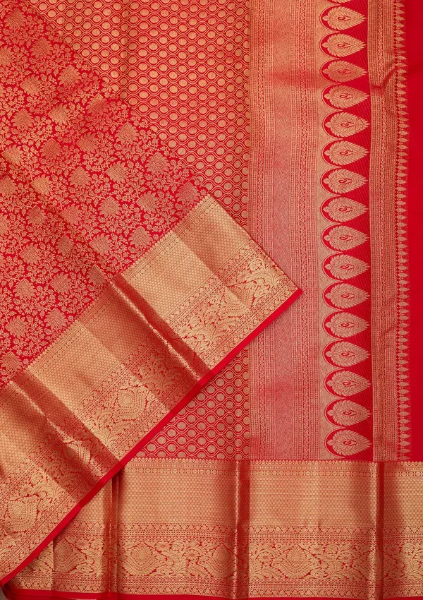 Red_Dharmavaram_Pure_Silk_Saree