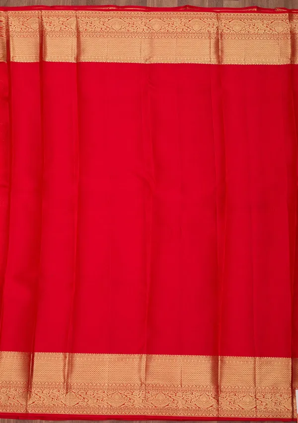 Red_Dharmavaram_Pure_Silk_Saree