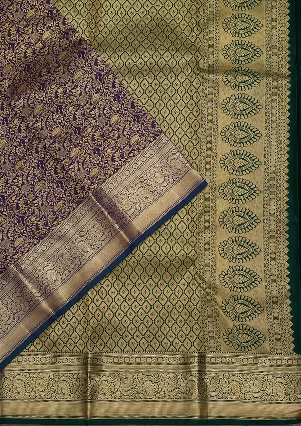 Purple_Dharmavaram_Art_Silk_Saree