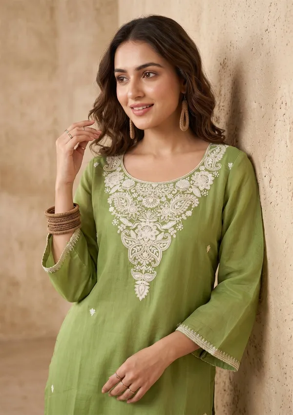 Pista_Green_Threadwork_Chanderi_Readymade_Salwar_Suit