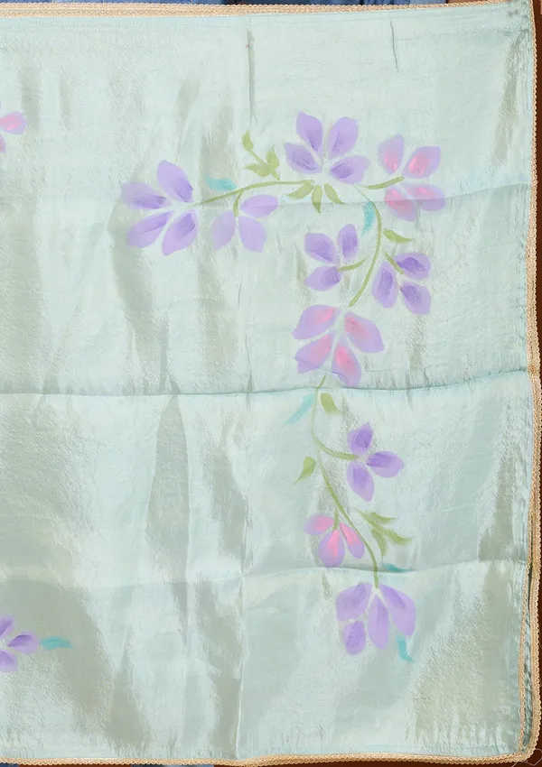 Sky_Blue_Cutdana_Tissue_Readymade_Salwar_Suit