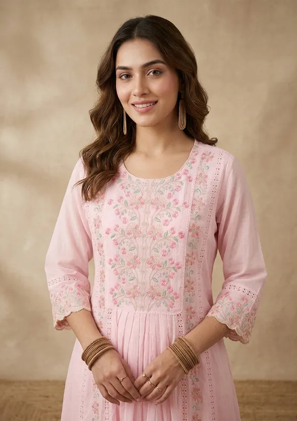 Baby_Pink_Threadwork_Cotton_Readymade_Salwar_Suit